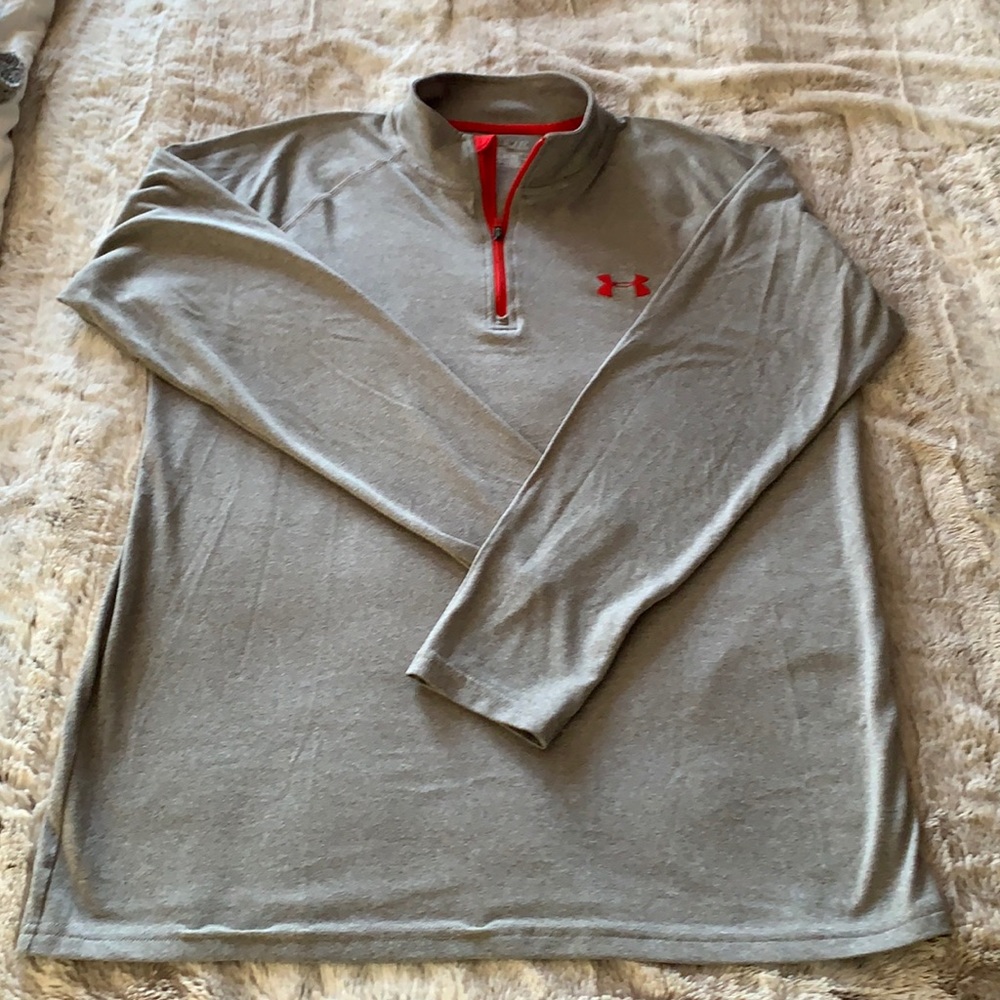 Under armor heat gear half zip